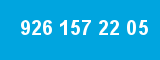 926 157 22 05